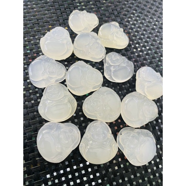 Dây Chuyền Mặt Phật Di Lặc Da Màu Đỏ, Màu Trắng, Màu Xanh