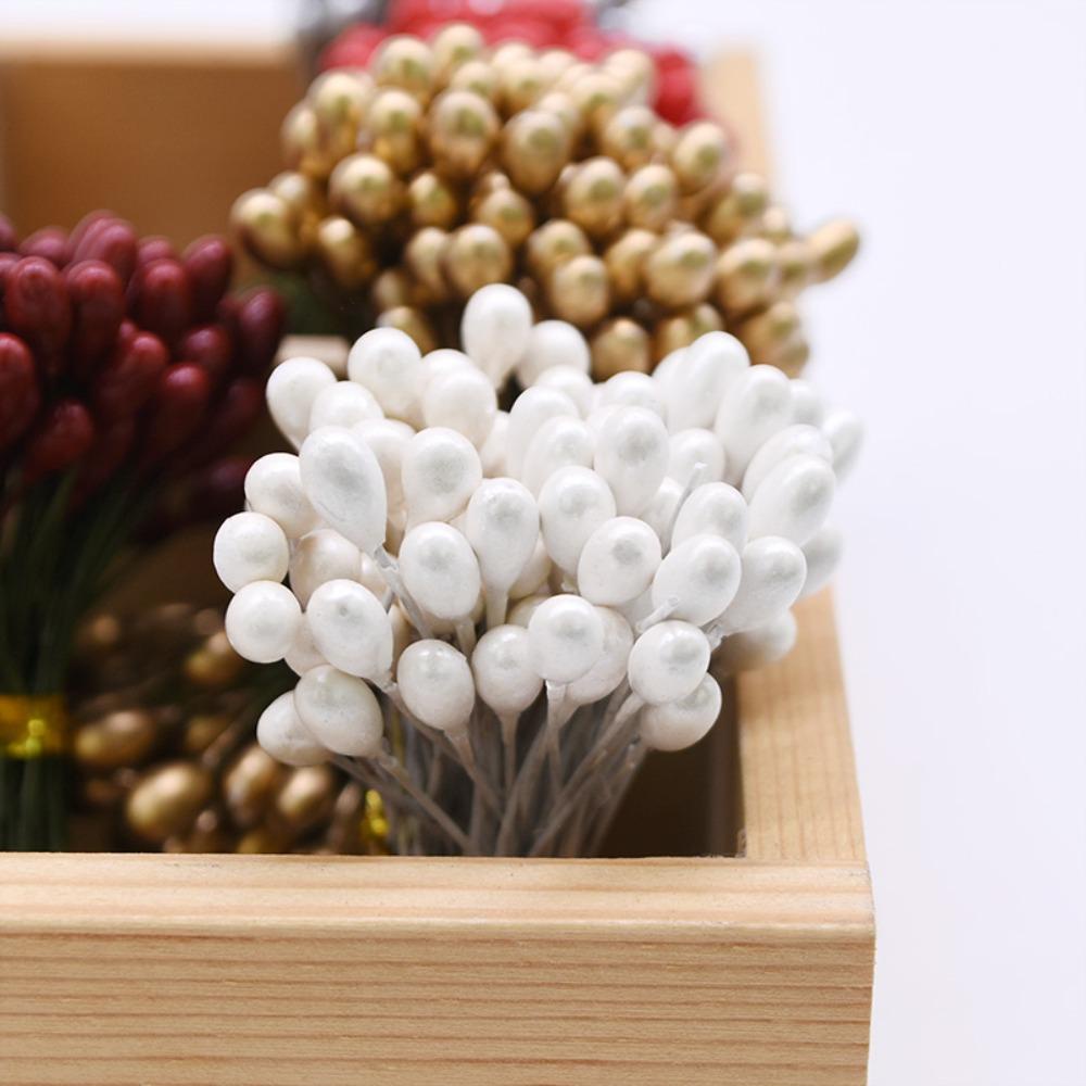 Set 130 / 140 Bông Hoa Giả Trang Trí Giáng Sinh