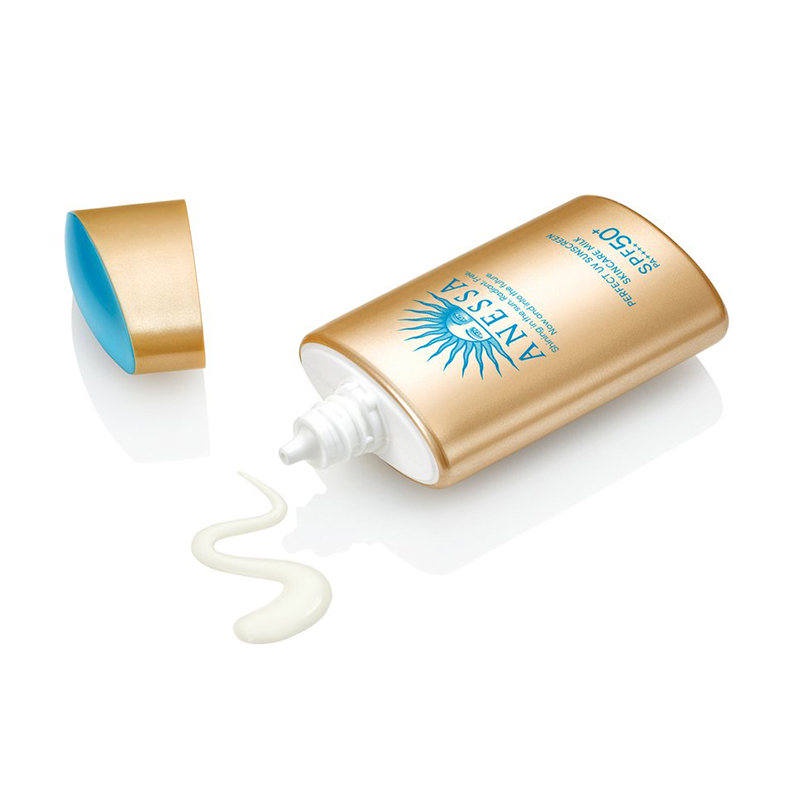 Kem chống nắng dạng sữa VIBRANT GLAMOUR Anessa Perfect UV SPF50+ PA++++ 60ML/ 90ML