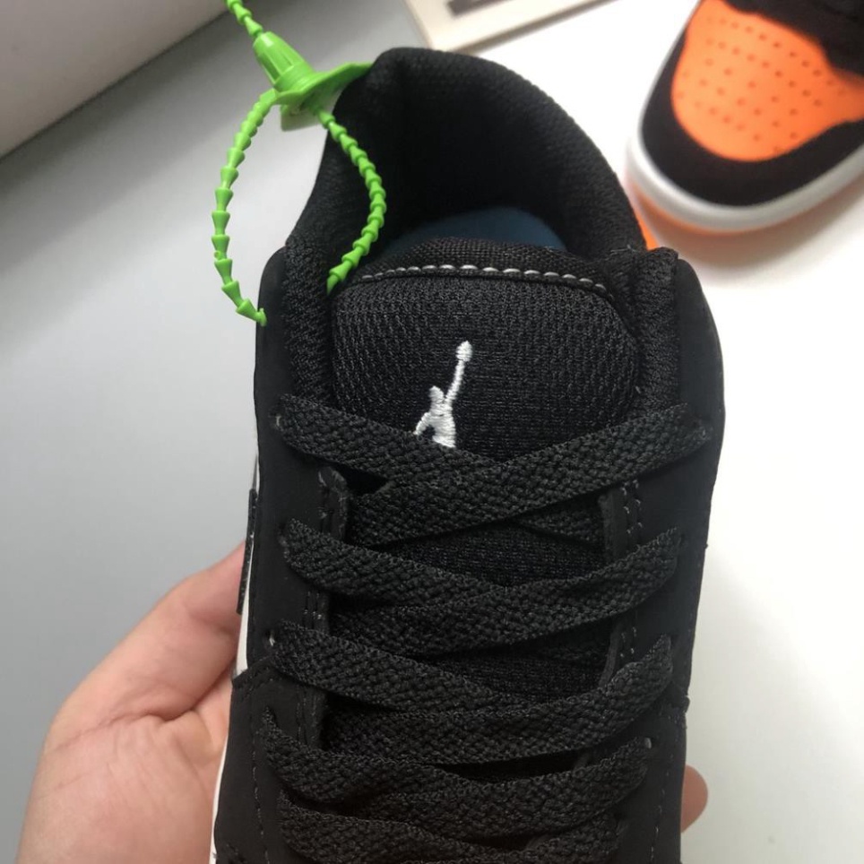 (Full box + Bill) Giày Jordan Cổ Thấp Nam Nữ, Giày Sneaker JD1 Cam Đen Cổ Thấp Thời Trang Cao Cấp Hottrend 2022 | WebRaoVat - webraovat.net.vn