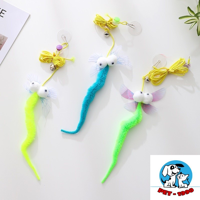 Đồ Chơi Dây Treo, Gắn Cửa Co Giãn Nhiều Mẫu Cute Cho Thú Cưng