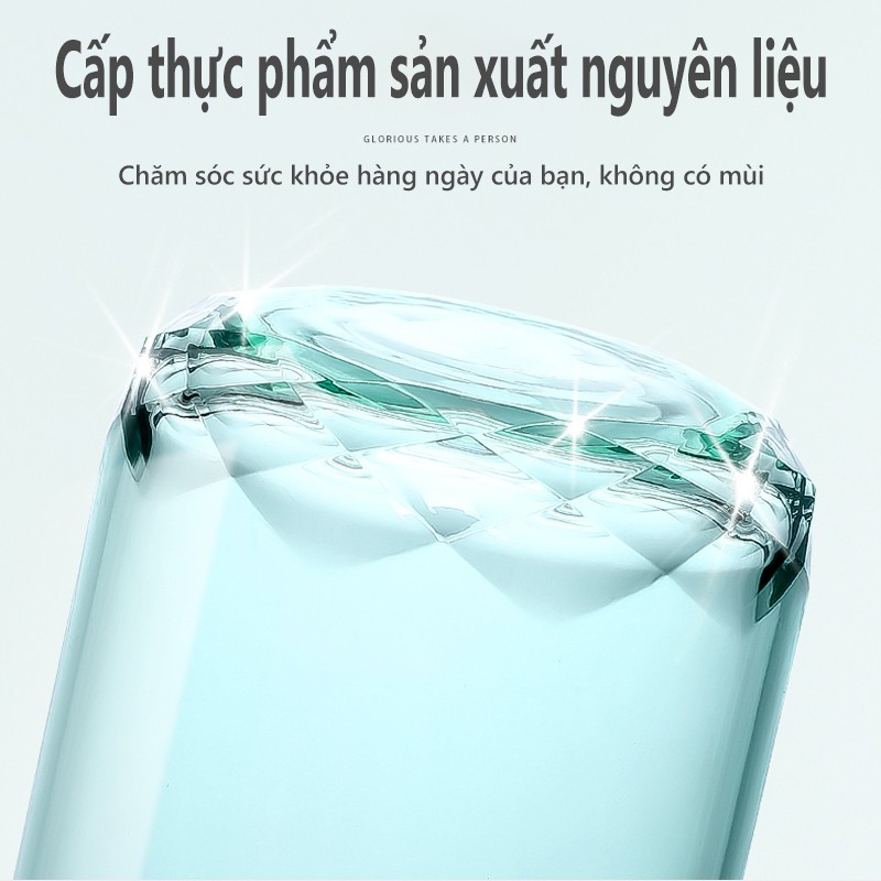 Kệ để đồ nhà tắm Giá để bàn chải đánh răng hộp nhả kem đánh răng cao cấp sang trọng tiện dụng