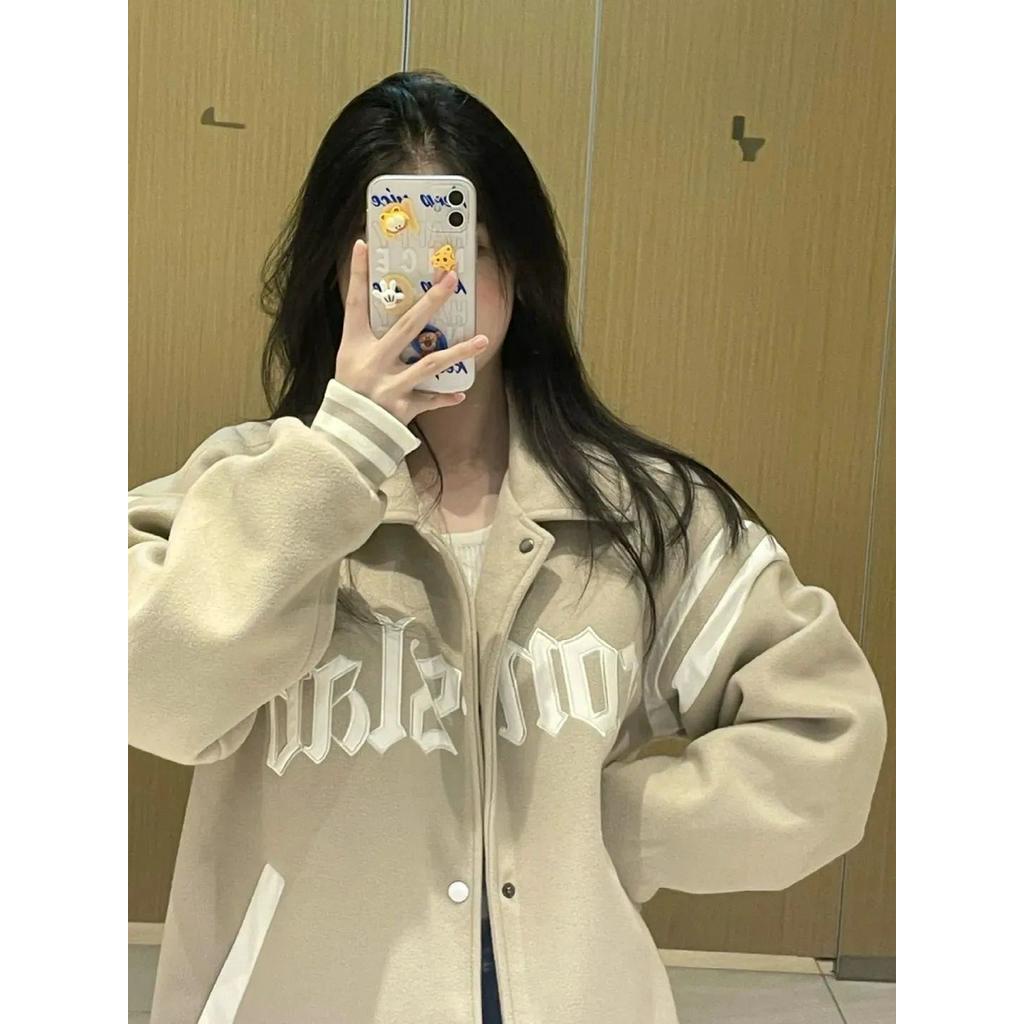 JN Studio áo_khoác áo khoác dù Phong cách Hàn Quốc 2023 NEW A26K00J 35Z230831