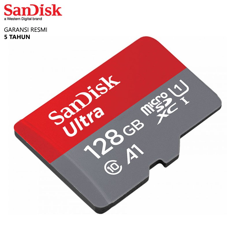 Thẻ Nhớ Sandisk Ultra Micro Sd 120mbps A1 Uhs-1 Sdxc - 128gb