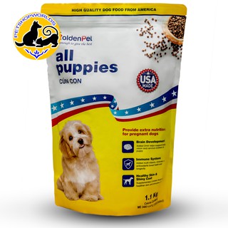 Thức Ăn Golden Pet Cho Chó Con - USA (Gói 1,1Kg)