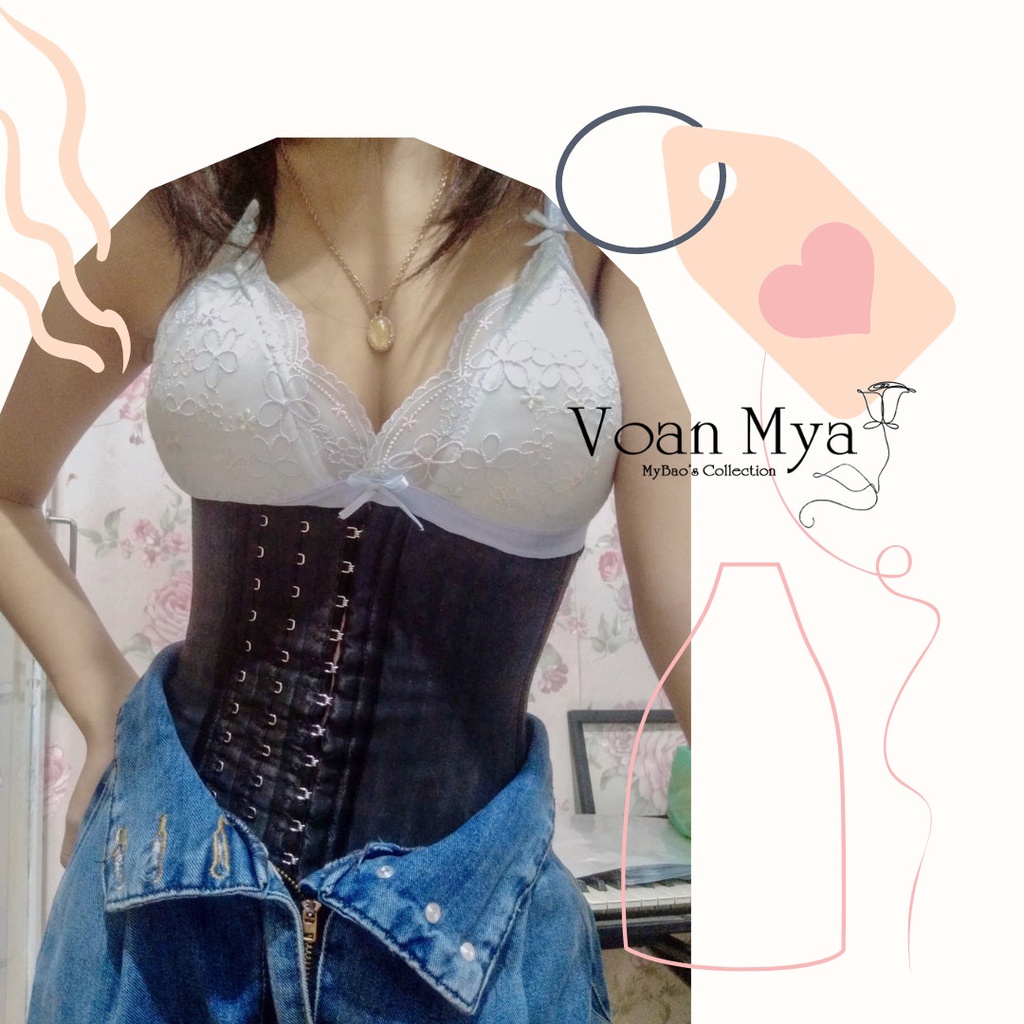 Bralette - Áo lót - áo ngực nữ - mút mỏng R112 - Voan Mya - Pastelbralette