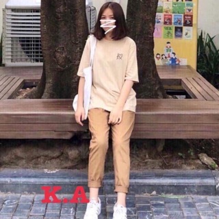 Quần kaki sắn gấu qc03