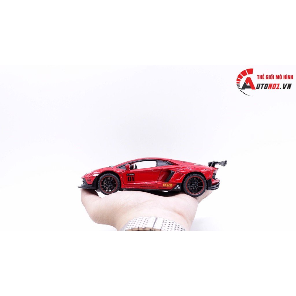 MÔ HÌNH XE LAMBORGHINI LP770 RED 1:32 DOUBLE HORSES 7327