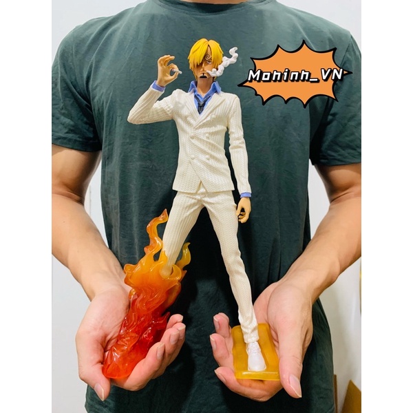 [GIÁ SỐC] Mô hình SANJI chân lửa cao 33cm siêu nét+full box- Mô hình Vinsmoke sanji onepiece