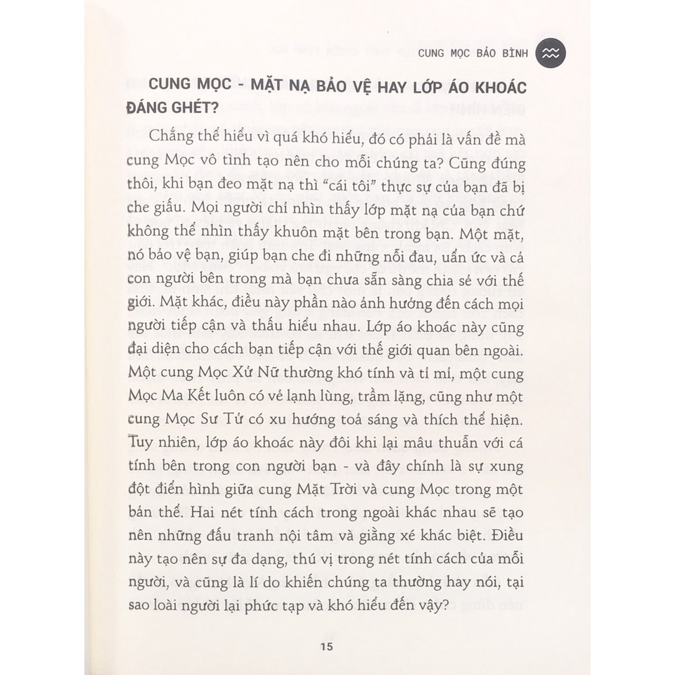 Sách WB - Định hướng sự nghiệp theo chiêm tinh học - Cung mọc Bảo Bình (B30)