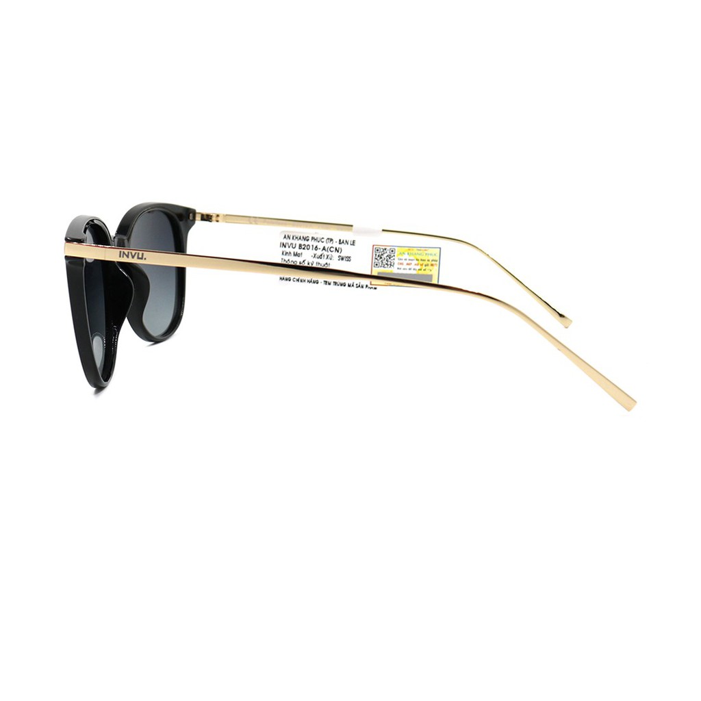 (Hàng chính hãng) Kính mát nam nữ Invu B2016 màu sắc thời trang, thiết kế dễ đeo bảo vệ mắt