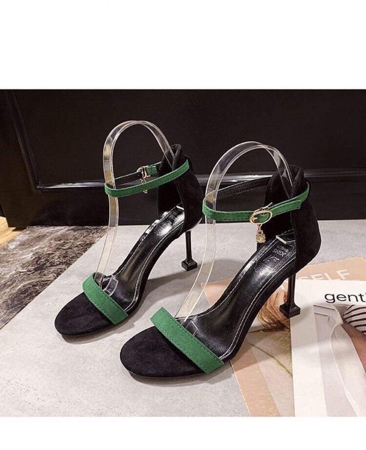 Giày cao gót quai mảnh 7p ST