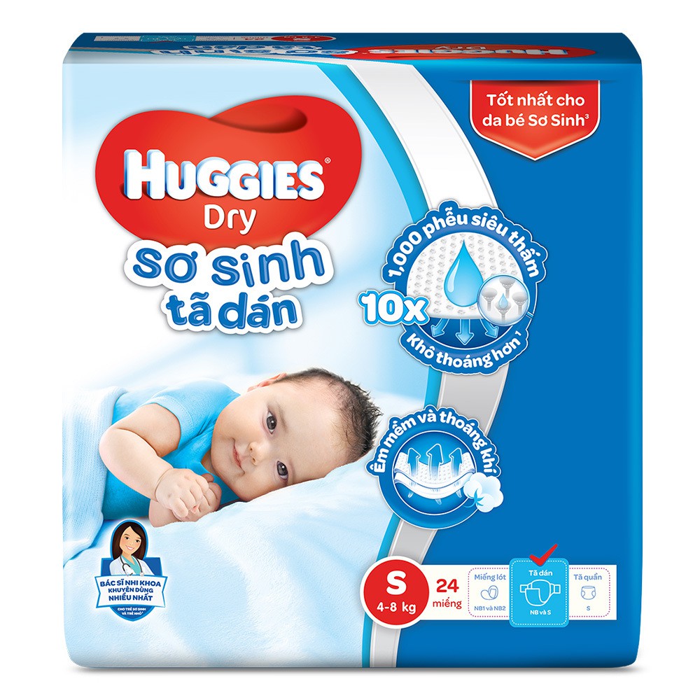 Tã - bỉm dán Huggies S24