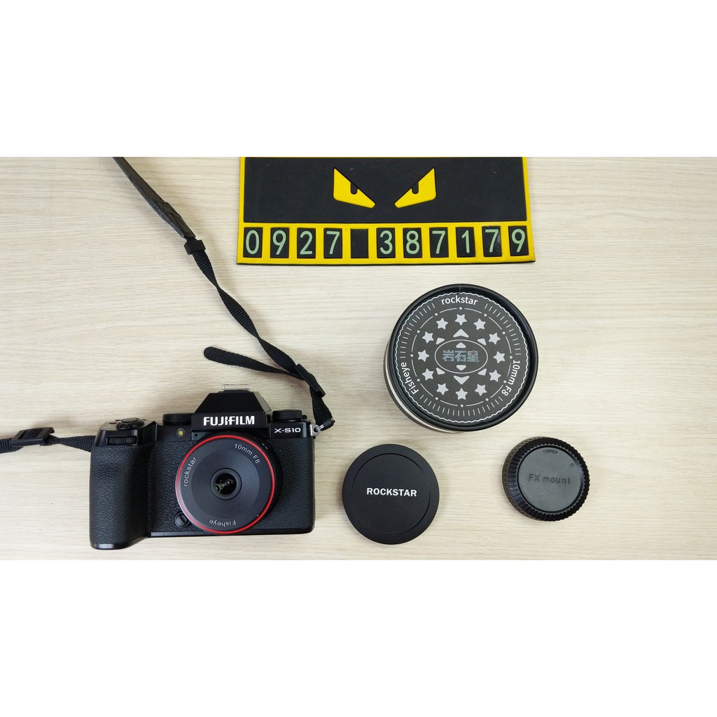 [CÓ SẴN] Ống kính Siêu rộng Fisheye Rockstar 10mm F8 cho ngàm Sony E, Fujifilm X, Canon EOS M, Nikon Z và ngàm M4/3