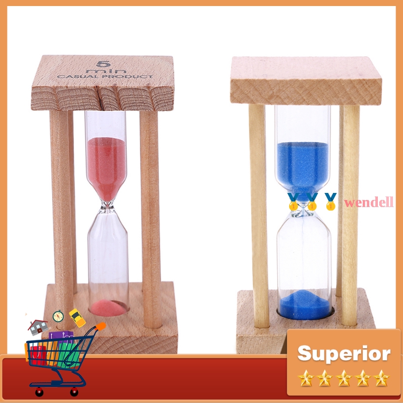 Đồng Hồ Cát Bằng Gỗ 5 Phút