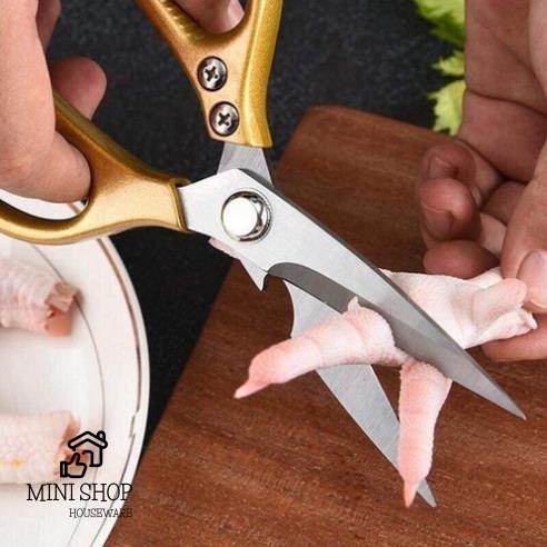 Kéo Nhật Kapusi Lưỡi Thép SK-5 Cắt Tất Cả Các Loại Xương Gà Vịt