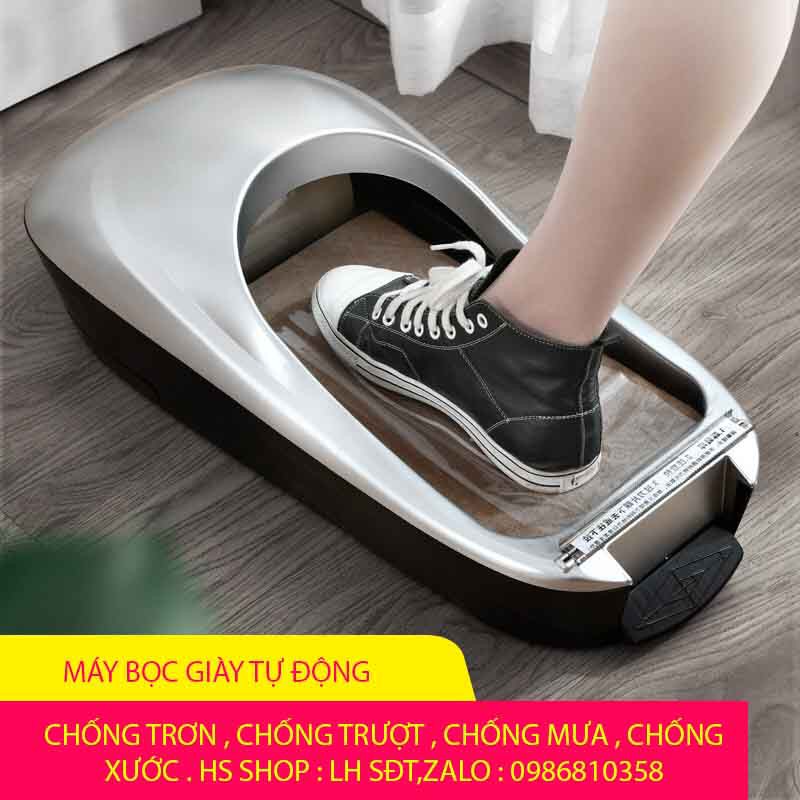 Máy bọc giày tự động bọc giày dùng một lần tiện lợi
