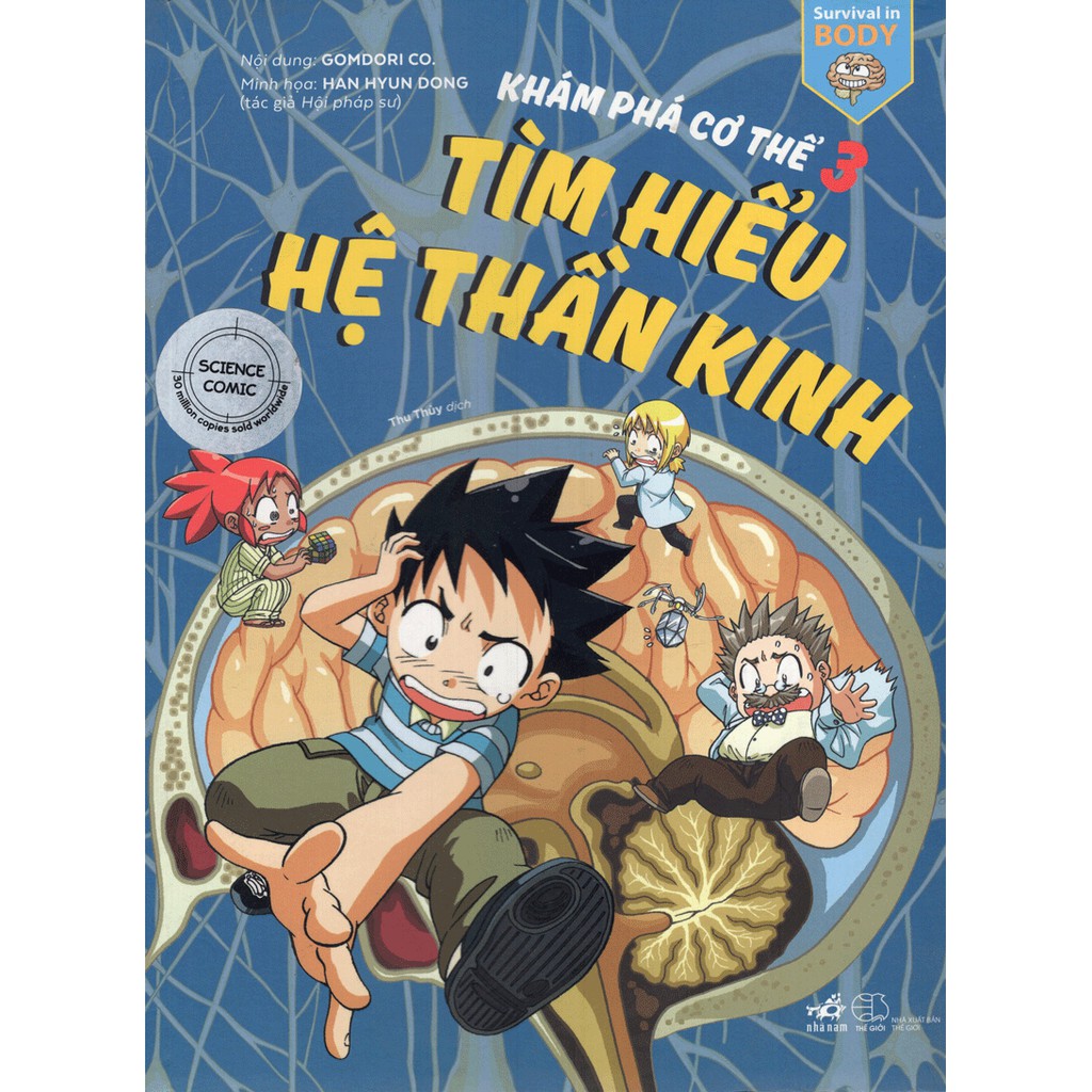 Sách - Khám Phá Cơ Thể (Tập 3) - Tìm Hiểu Hệ Thần Kinh