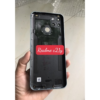 Nắp lưng vỏ Realme C21Y ( nắp lưng, phím , kính camera)