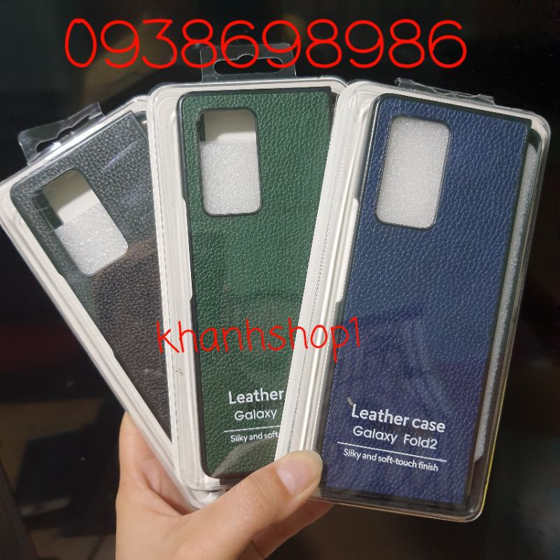 ốp lưng da samsung Z FOLD 2 / FOLD2 xịn full box