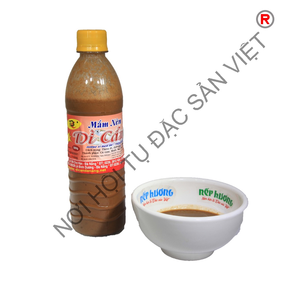 Mắm Nêm Dì Cẩn – 500ml – Đặc sản Đà Nẵng