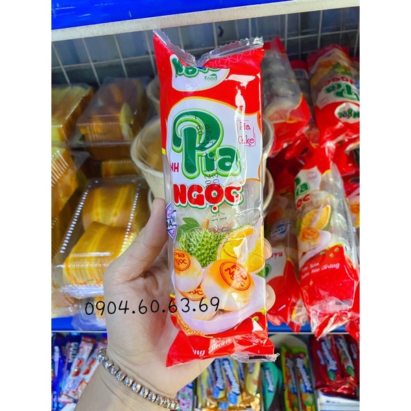 Bánh Pía Đậu Xanh Sầu Riêng Sóc Trăng 150g/5 cái