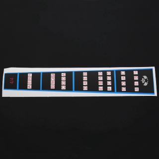Miếng dán hướng dẫn bấm phím đàn violin cỡ 4/4
