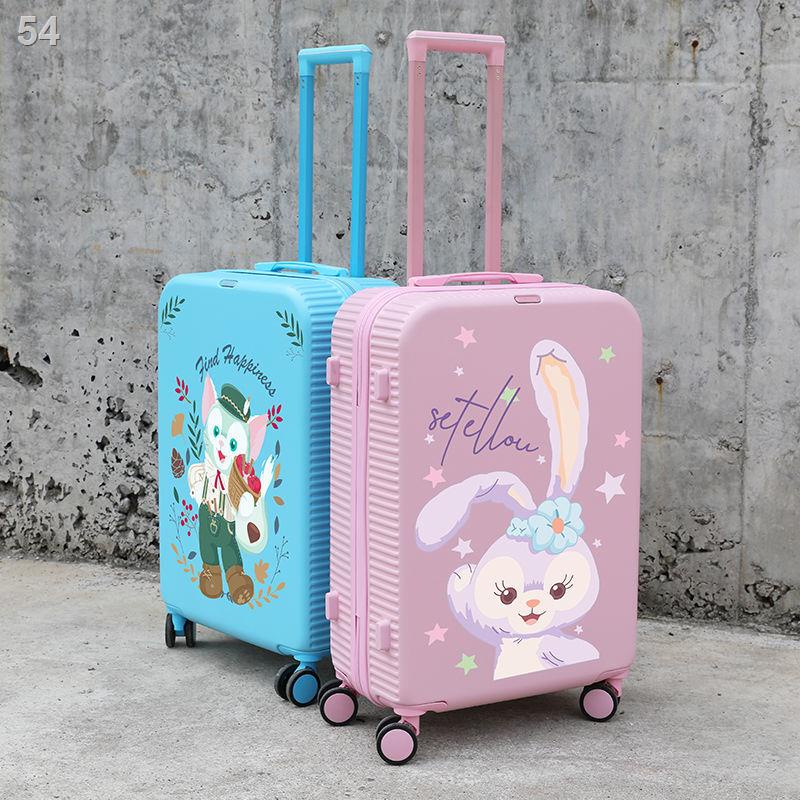 （Hộp kéo）Vali dễ thương in mới hộp đựng xe đẩy graffiti nhỏ nữ nam 20 24 thỏ mạnh mẽ và bền