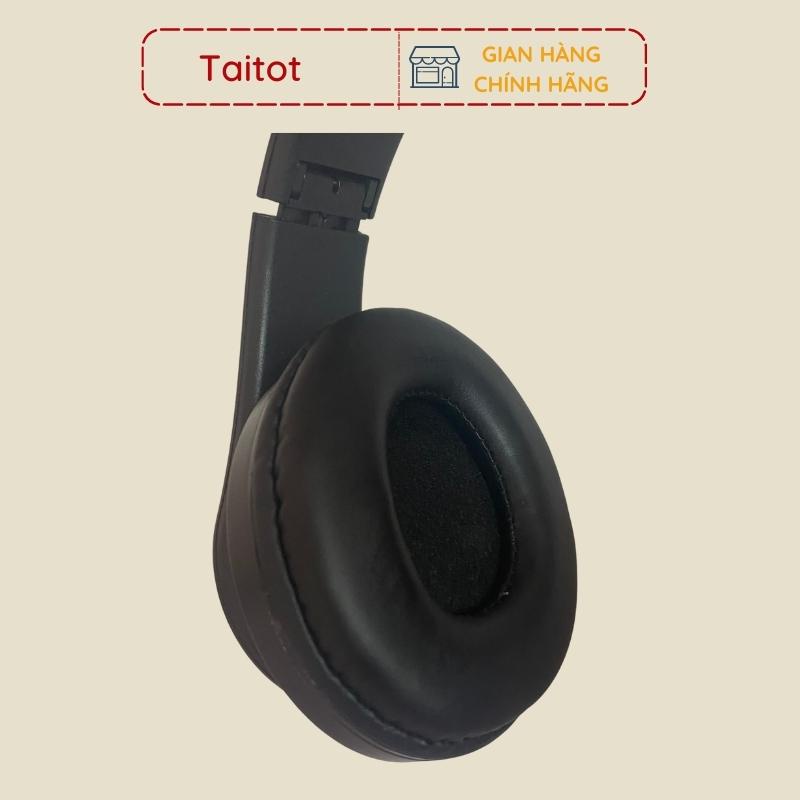 Tai nghe không dây bluetooth chụp tai hình mèo dễ thương có mic âm thanh hay pin bền - Taitot