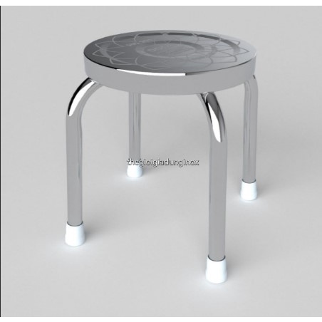 Ghế đẩu inox DONA S