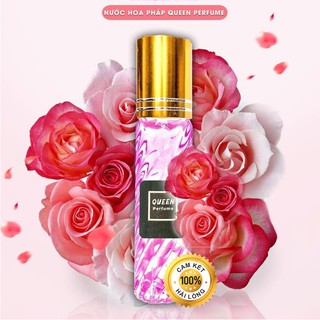 Nước Hoa Mini Nữ Queen Perfume Thơm Nhẹ Mùi Hương Quyến Rũ Nhỏ Gọn Dễ Bỏ Túi Dung Tích 12ml
