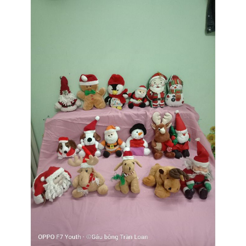 Gấu bông noel mẫu mới về