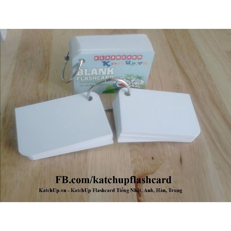 Flashcard Trắng 4.7×7