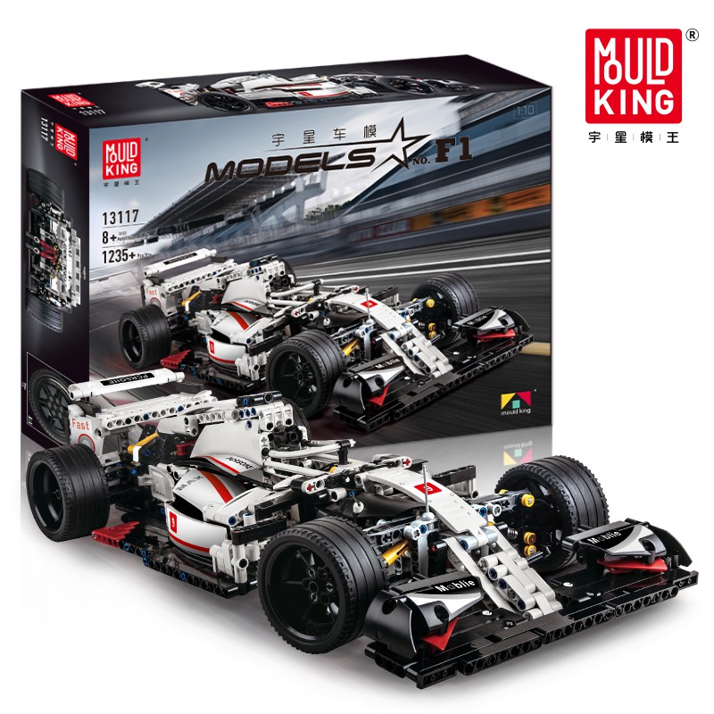 1020-Đồ chơi lắp ghép kiểu Lego Technic xe F1 của Mould King