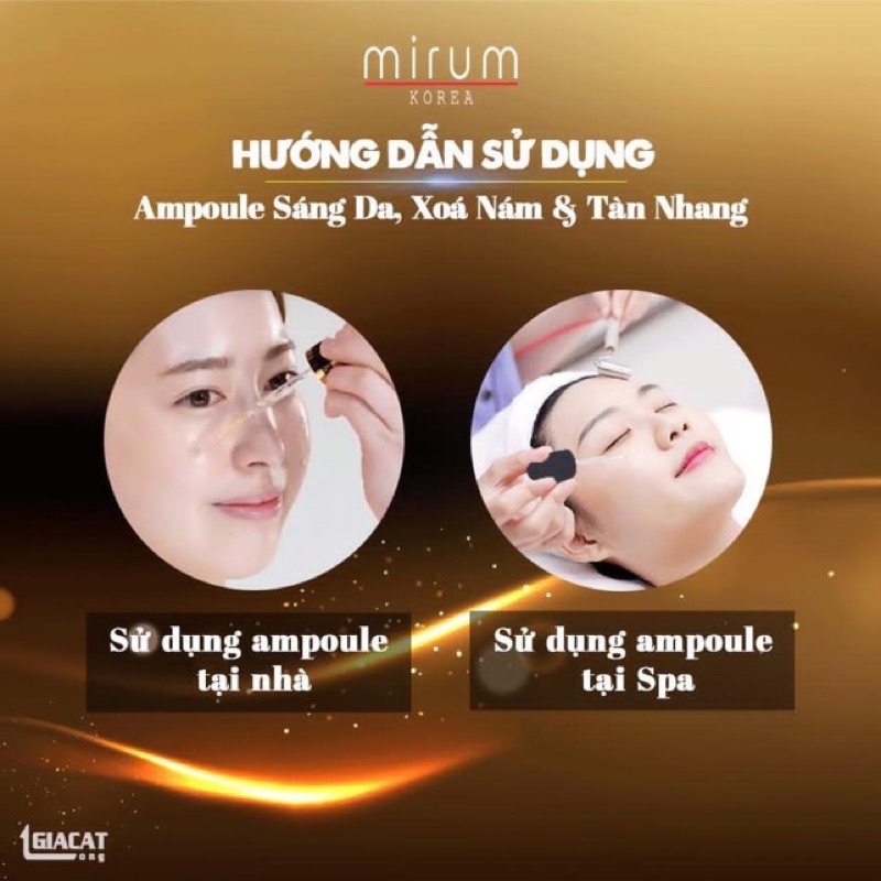 TINH CHẤT MIRUM VITA C AMPOUL SÁNG DA MỜ NÁM TÀN NHANG 50ML