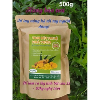 Tinh bột nghệ - Tinh Bột Nghệ Nhà vườn