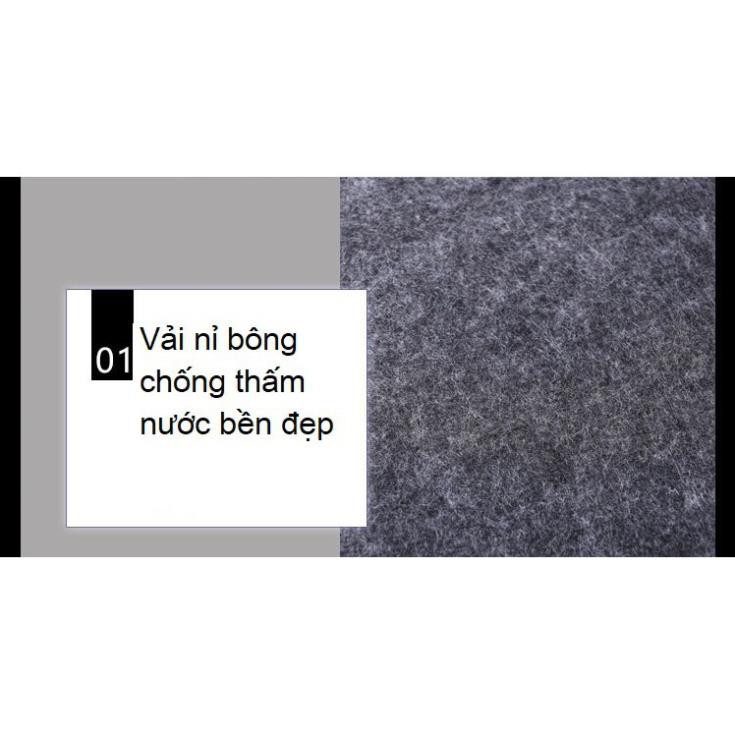 Tấm để đồ nỉ bông đa năng sau ghế xe ô tô xe hơi tiện dụng🎁Tặng túi than khử mùi khi mua 1 đôi