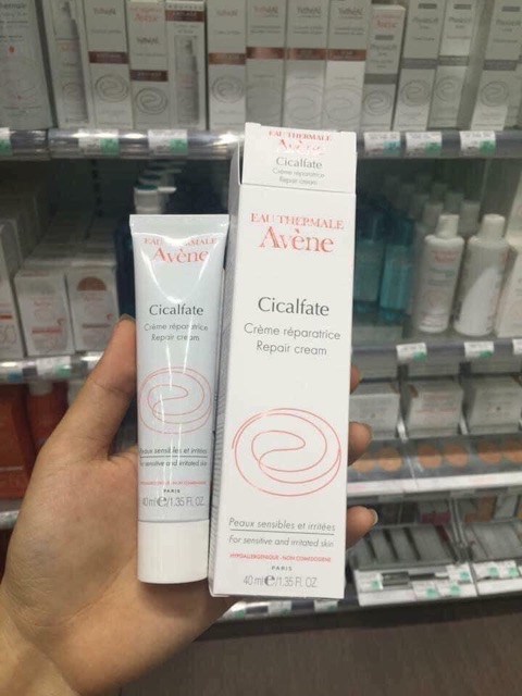 Kem giảm và ngăn ngừa thâm liền sẹo tái tạo da Avene cucalfate + 40ml tái tạo da nhanh gấp 2 lần