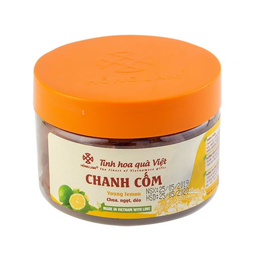 Ô Mai  Chanh Cốm Hồng Lam - Vị Ngọt Thơm - Hộp