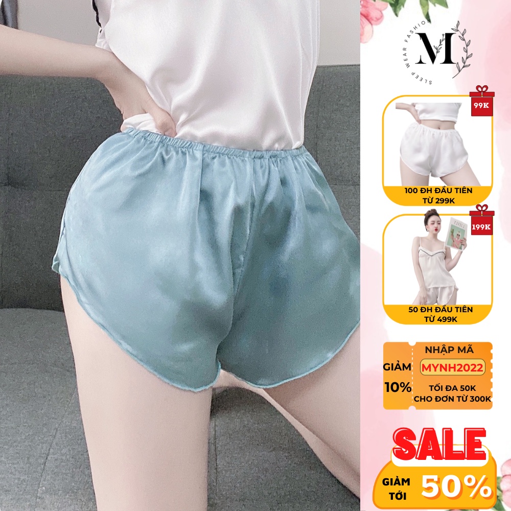 [ Lụa Cao Cấp ] Quần ngủ sexy gợi cảm mặc nhà chất liệu lụa satin mềm mịn 032