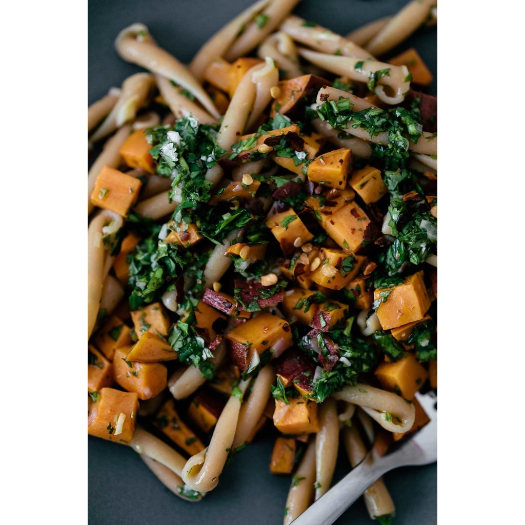 NUI ỐNG XOẮN ĐẬU XANH GIÀU PROTEIN, NON-GMO Lensi 100% Chickpea Casarecce Pasta, 284g (10 oz)