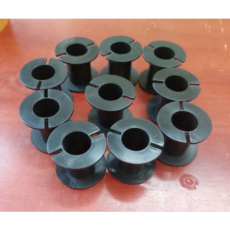Combo 10 lõi nhựa đen 2 đầu tròn quấn cuộn cảm phân tần loa