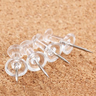 Set 40 đinh ghim đồ trong suốt độc đáo đa chức năng tiện dụng