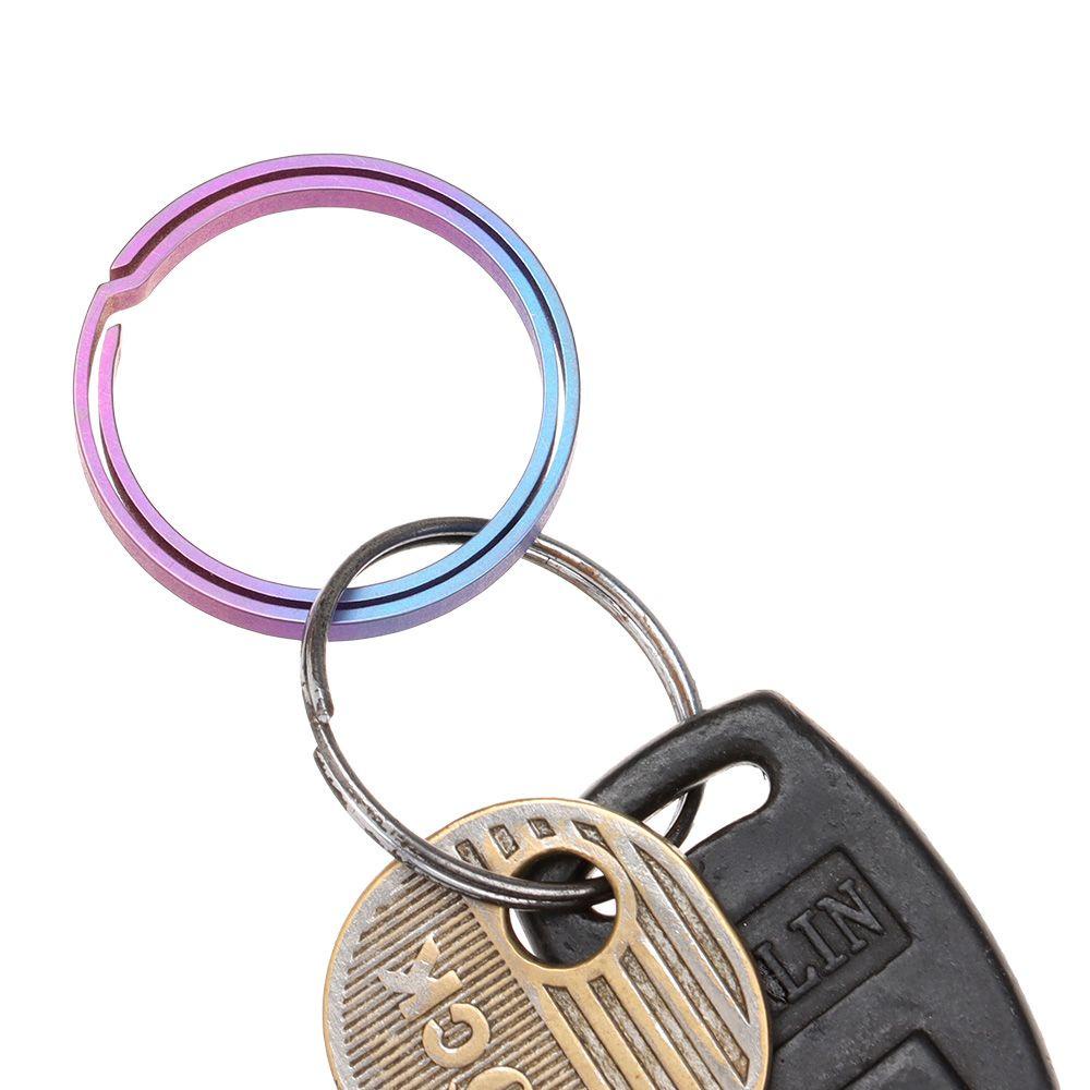 Móc Chìa Khóa EDC Bằng Hợp Kim Titan Tiện Dụng Mang Theo Du Lịch Cắm Trại