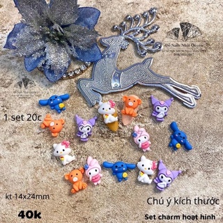 Hoạt hình nail-charm nail- đồ nails nhật quyên