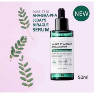Serum giảm mụn và dưỡng da 30 ngày some by mi aha-bha-pha 30 days miracle 50ml