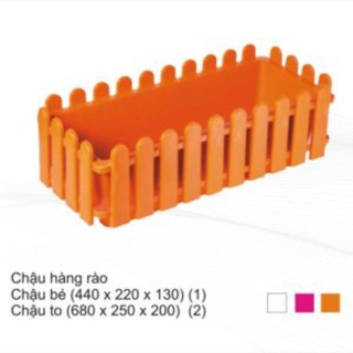 Chậu hàng rào nhựa