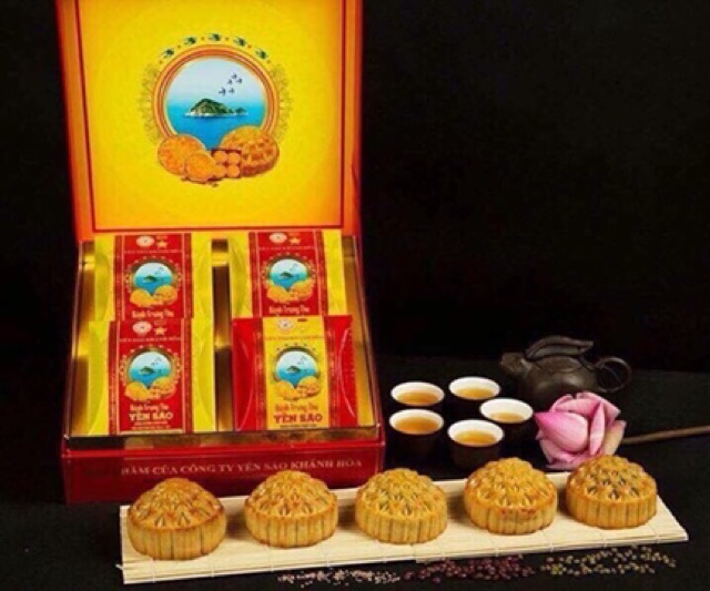 Bánh trung thu yến sào khánh hoà cao cấp