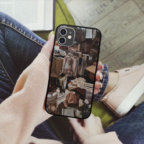 Ốp Lưng SAMSUNG hình brown  collage art kinetic art chính hãng  cho các dòng iPhone PAP20210906