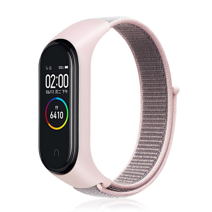 Dây Đeo Sợi Nylon Cho Đồng Hồ Thông Minh Xiaomi Mi Band 5 Miband 3 4 5 6